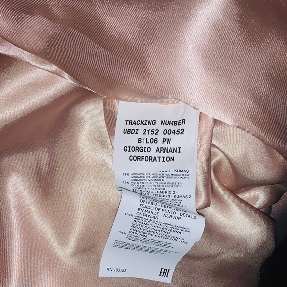 Armani junior faux fur coat - Picture 15 of 16